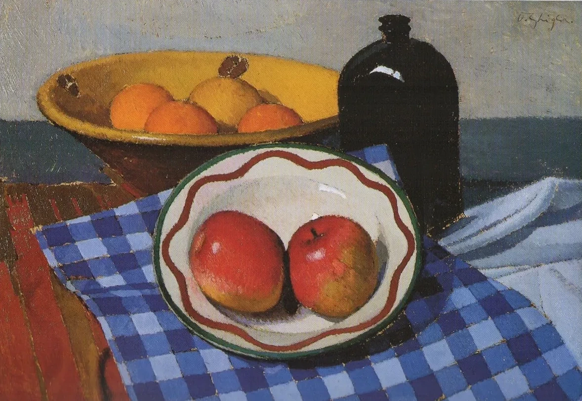 Composizione con frutta